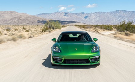2021 Porsche Panamera GTS (Color: Mamba Green) Front Wallpapers 450x275 (83)