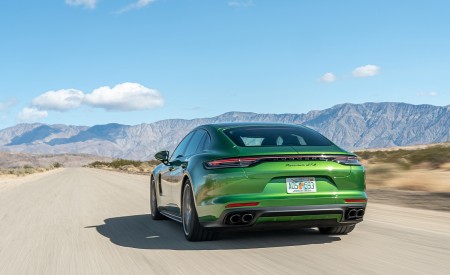 2021 Porsche Panamera GTS (Color: Mamba Green) Rear Wallpapers 450x275 (89)