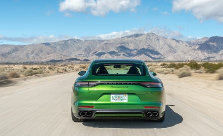 2021 Porsche Panamera GTS (Color: Mamba Green) Rear Wallpapers 450x275 (90)