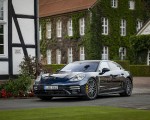 2021 Porsche Panamera Turbo S Executive (Color: Night Blue Metallic) Front Three-Quarter Wallpapers 150x120 (14)