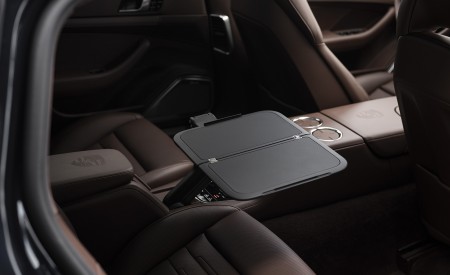 2021 Porsche Panamera Turbo S Executive (Color: Night Blue Metallic) Interior Rear Seats Wallpapers 450x275 (49)
