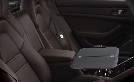 2021 Porsche Panamera Turbo S Executive (Color: Night Blue Metallic) Interior Rear Seats Wallpapers 450x275 (51)