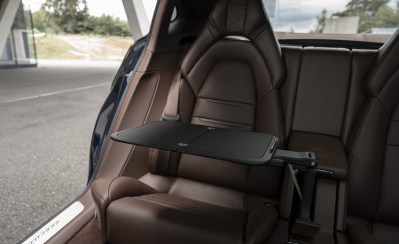 2021 Porsche Panamera Turbo S Executive (Color: Night Blue Metallic) Interior Rear Seats Wallpapers 450x275 (42)