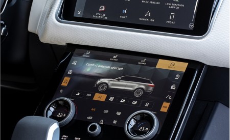 2021 Range Rover Velar d300 SE R-Dynamic MHEV Central Console Wallpapers 450x275 (35)