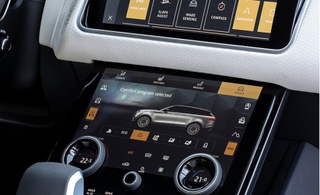 2021 Range Rover Velar d300 SE R-Dynamic MHEV Central Console Wallpapers 450x275 (29)