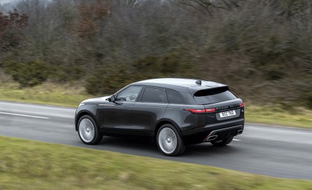 2021 Range Rover Velar d300 SE R-Dynamic MHEV Rear Three-Quarter Wallpapers 450x275 (7)