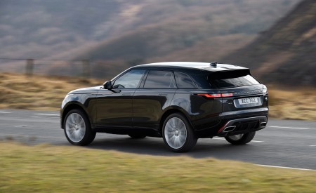 2021 Range Rover Velar d300 SE R-Dynamic MHEV Rear Three-Quarter Wallpapers 450x275 (3)