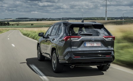 2021 Toyota RAV4 Plug-In Hybrid (Euro-Spec) Rear Wallpapers 450x275 (11)