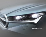 2021 Škoda ENYAQ iV Design Sketch Wallpapers 150x120