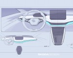 2021 Škoda ENYAQ iV Design Sketch Wallpapers  150x120