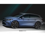 2021 Škoda ENYAQ iV Design Sketch Wallpapers 150x120
