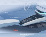 2021 Škoda ENYAQ iV Design Sketch Wallpapers 150x120