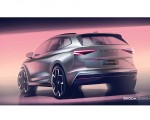 2021 Škoda ENYAQ iV Design Sketch Wallpapers 150x120