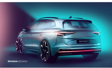 2021 Škoda ENYAQ iV Design Sketch Wallpapers 450x275 (163)