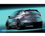 2021 Škoda ENYAQ iV Design Sketch Wallpapers  150x120