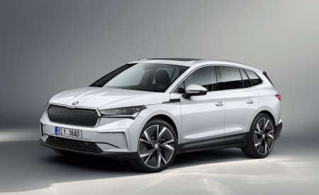 2021 Škoda ENYAQ iV Front Three-Quarter Wallpapers 450x275 (87)