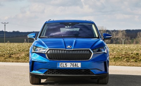 2021 Škoda ENYAQ iV Front Wallpapers 450x275 (11)