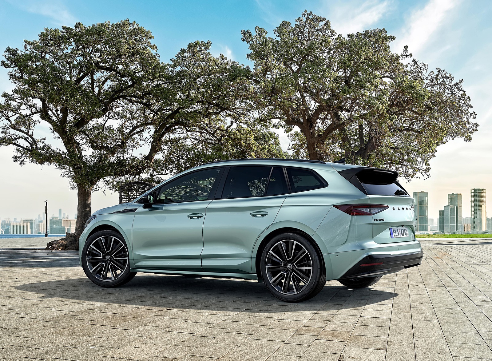 2021 Škoda ENYAQ iV Rear Three-Quarter Wallpapers (8)