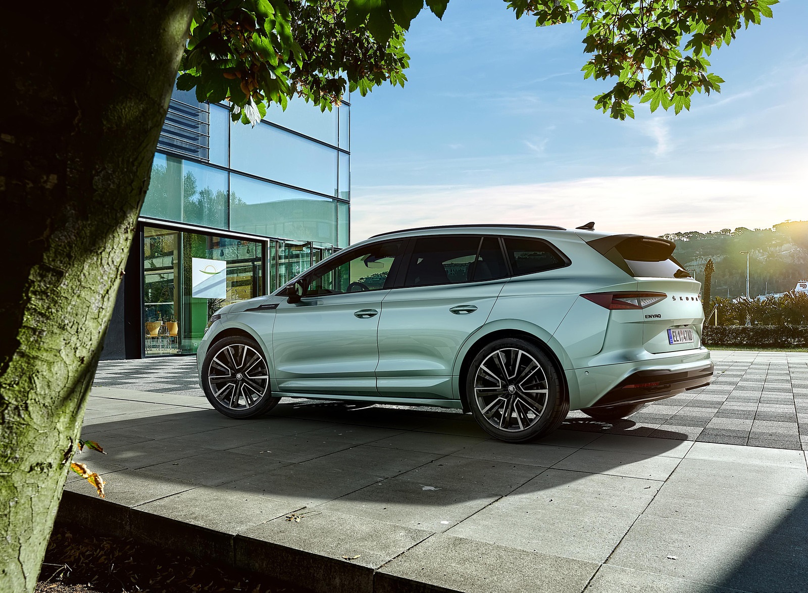 2021 Škoda ENYAQ iV Rear Three-Quarter Wallpapers (9)