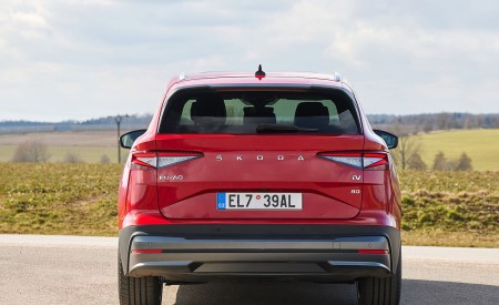 2021 Škoda ENYAQ iV Rear Wallpapers 450x275 (33)
