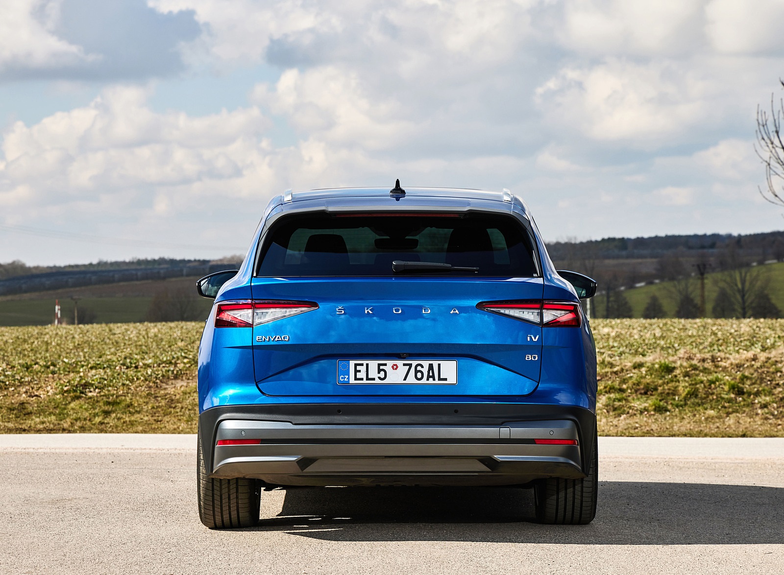 2021 Škoda ENYAQ iV Rear Wallpapers (14)