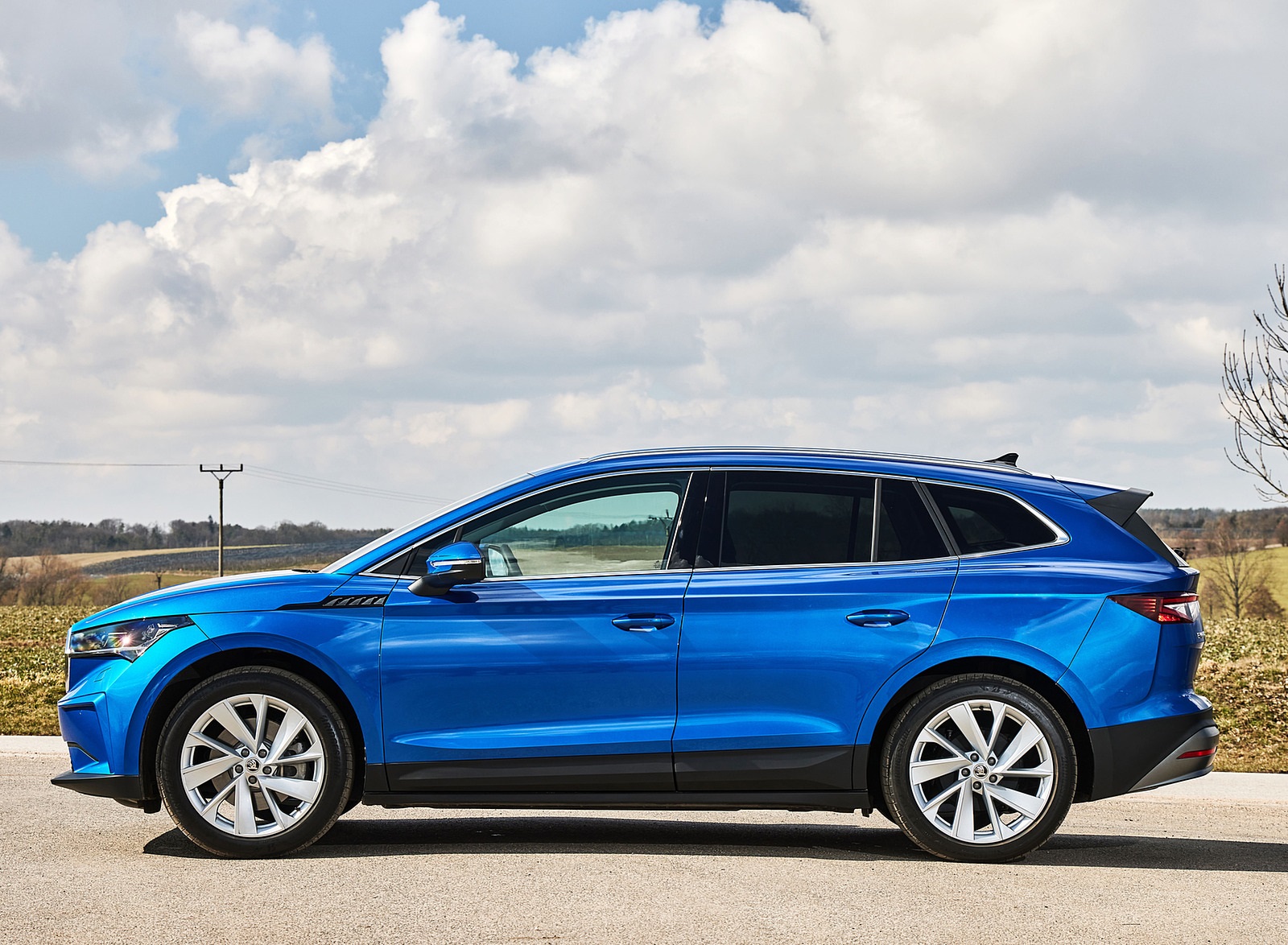 2021 Škoda ENYAQ iV Side Wallpapers (15)