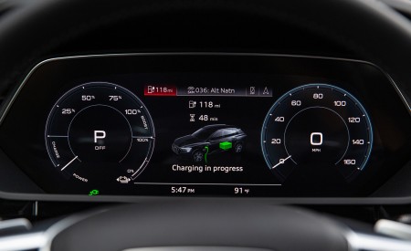 2020 Audi e-tron Sportback S-Line (US-Spec) Digital Instrument Cluster Wallpapers 450x275 (58)