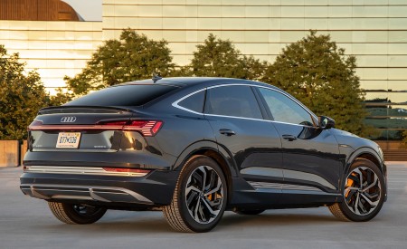 2020 Audi e-tron Sportback S-Line (US-Spec) Rear Three-Quarter Wallpapers 450x275 (23)