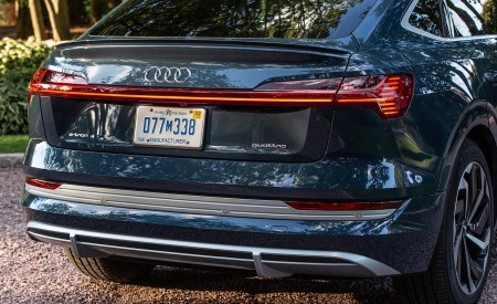 2020 Audi e-tron Sportback S-Line (US-Spec) Rear Wallpapers 450x275 (43)