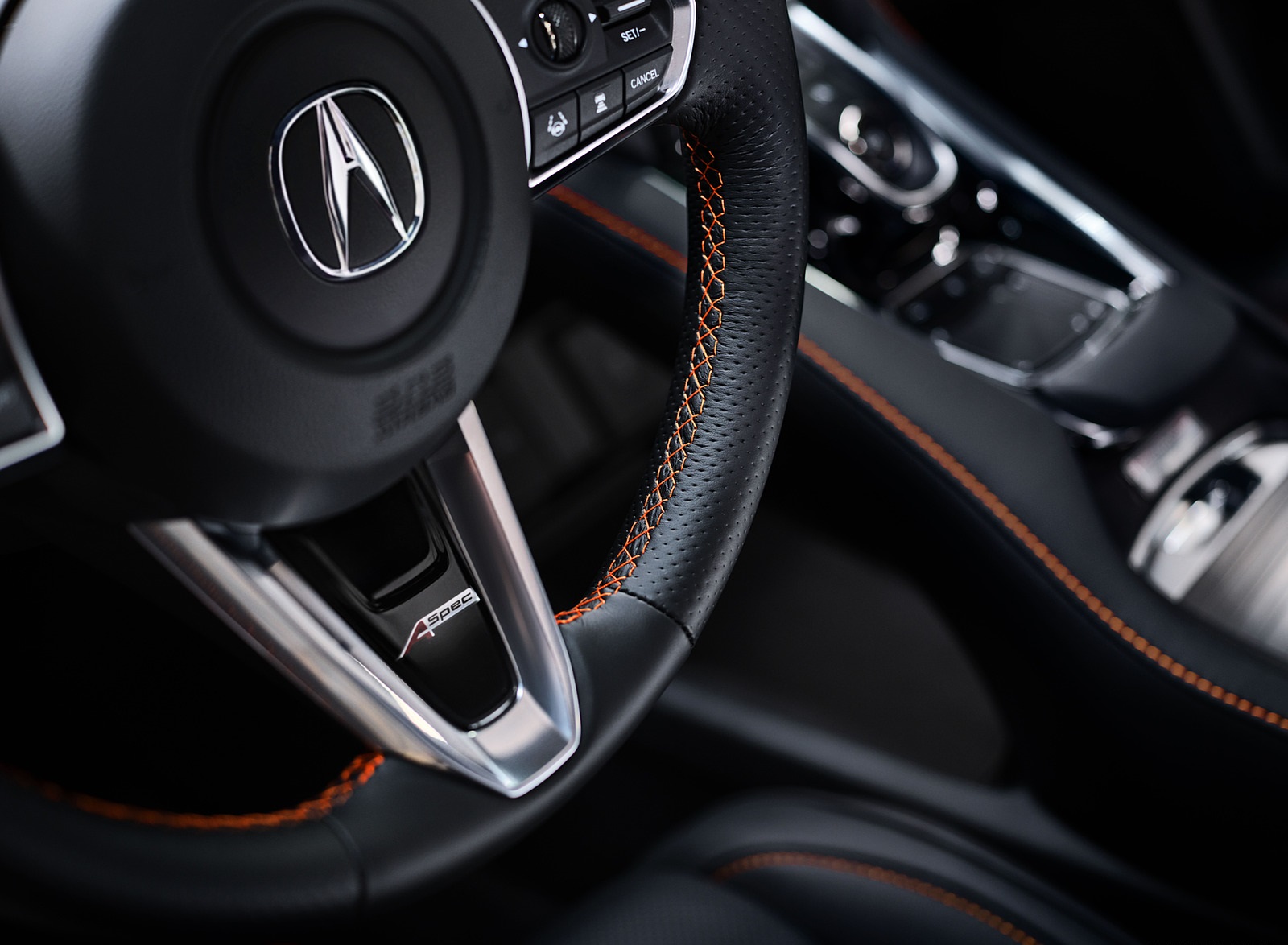 2021 Acura RDX PMC Edition Interior Steering Wheel Wallpapers (11)