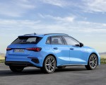 2021 Audi A3 Sportback TFSI e Plug-In Hybrid (Color: Turbo Blue) Rear Three-Quarter Wallpapers 150x120