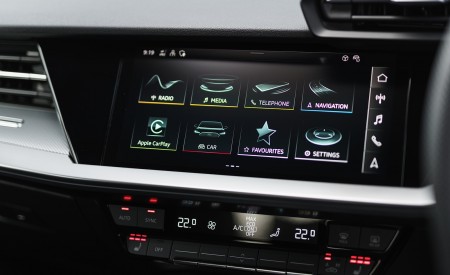 2021 Audi A3 Sportback TFSI e Plug-In Hybrid (UK-Spec) Central Console Wallpapers 450x275 (100)