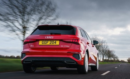 2021 Audi A3 Sportback TFSI e Plug-In Hybrid (UK-Spec) Rear Wallpapers  450x275 (12)