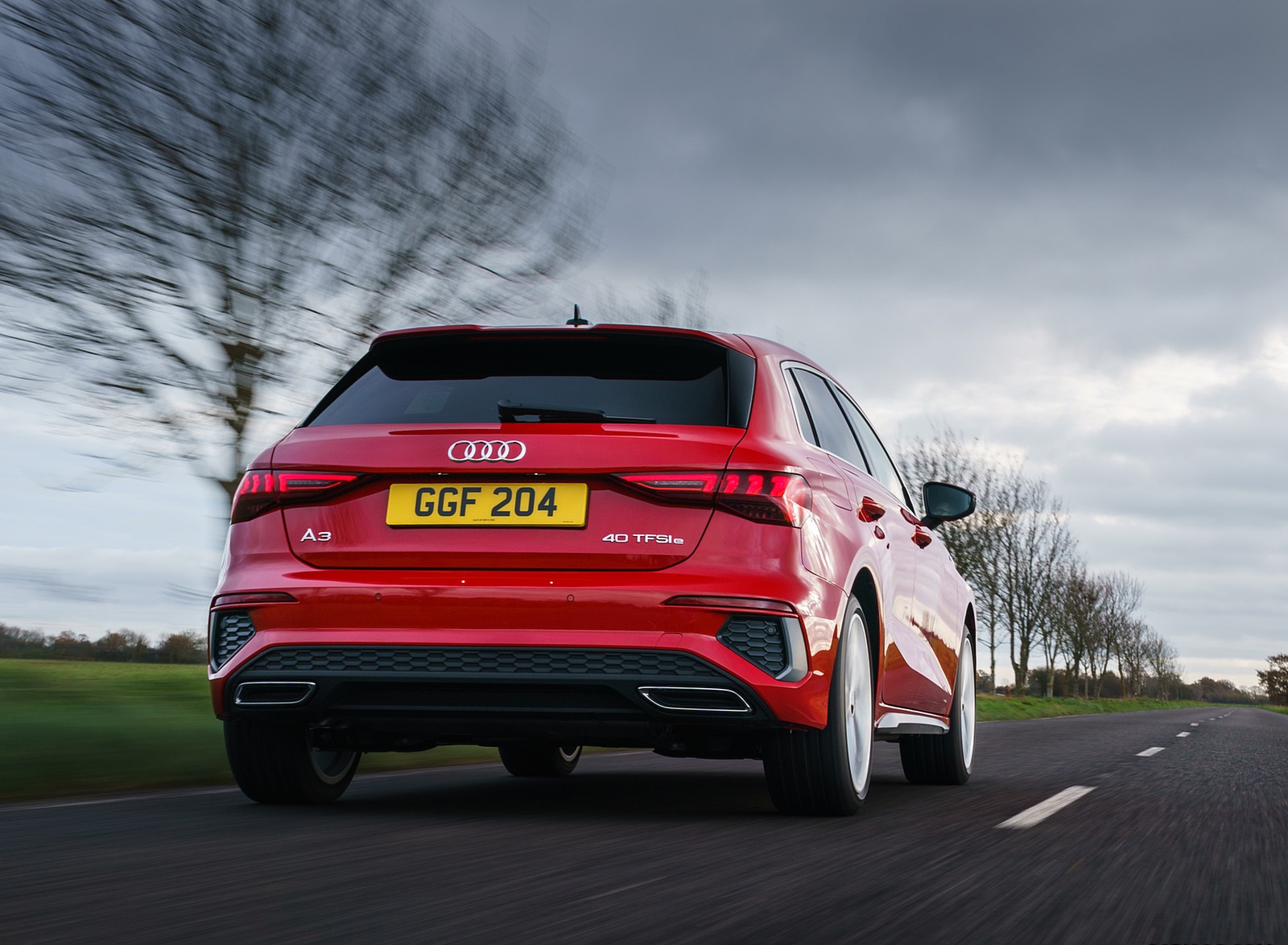 2021 Audi A3 Sportback TFSI e Plug-In Hybrid (UK-Spec) Rear Wallpapers  (12)