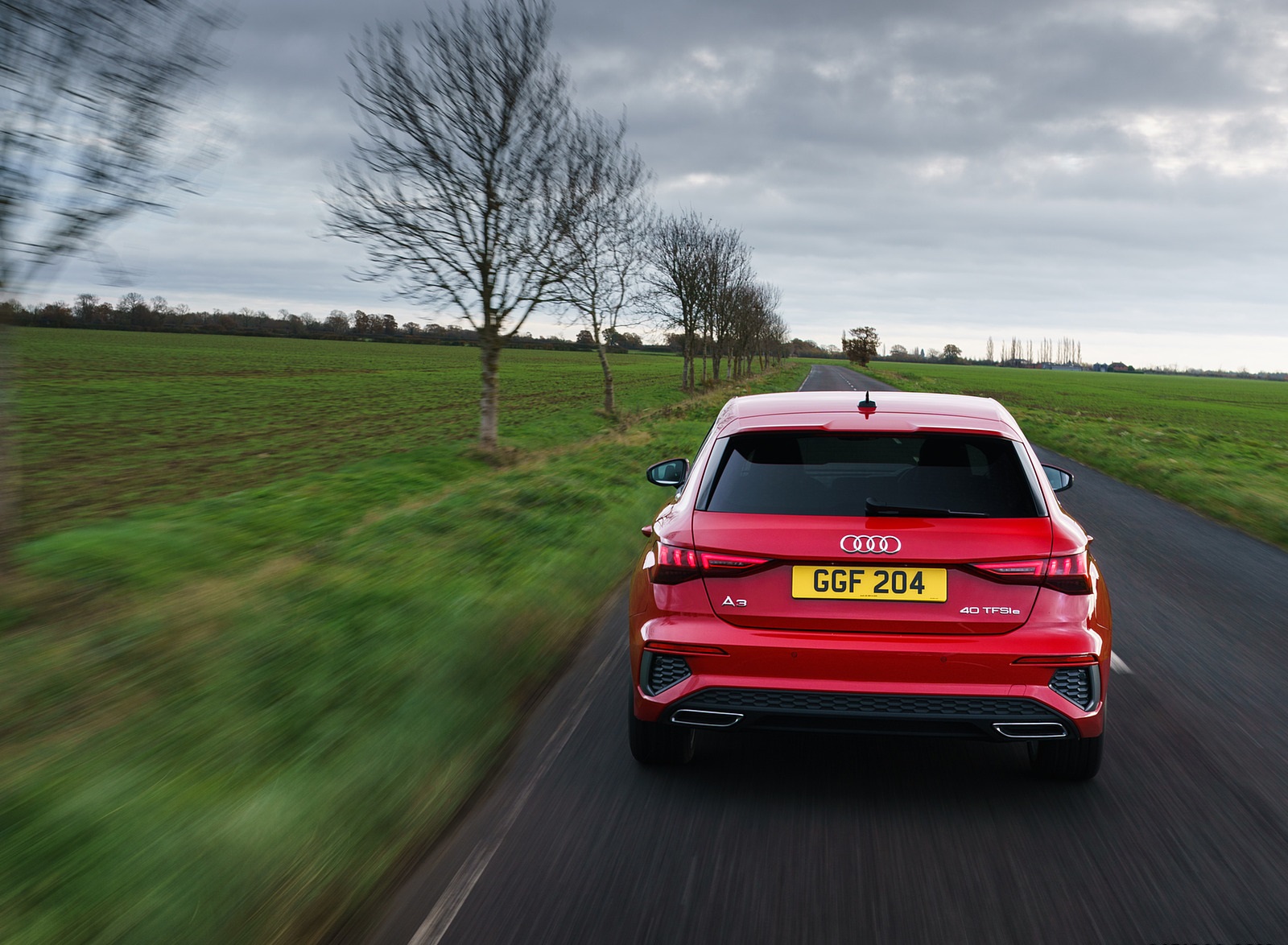 2021 Audi A3 Sportback TFSI e Plug-In Hybrid (UK-Spec) Rear Wallpapers  (13)