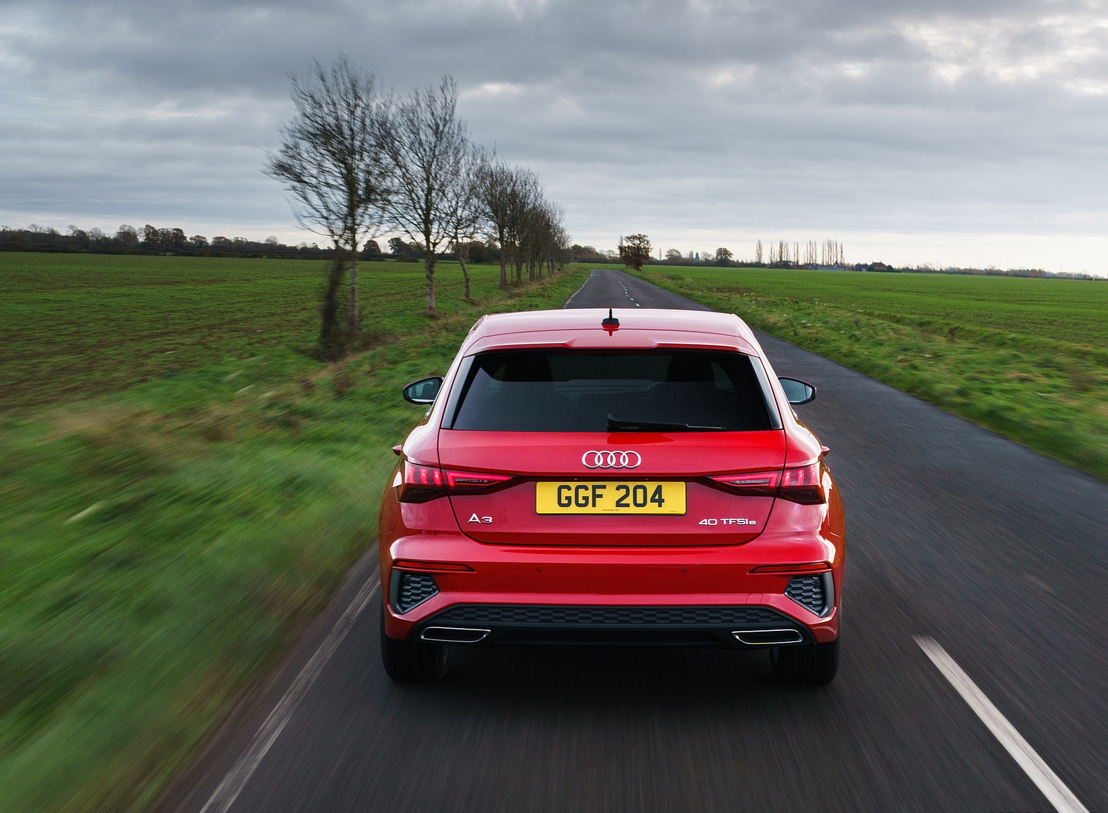 2021 Audi A3 Sportback TFSI e Plug-In Hybrid (UK-Spec) Rear Wallpapers (14)