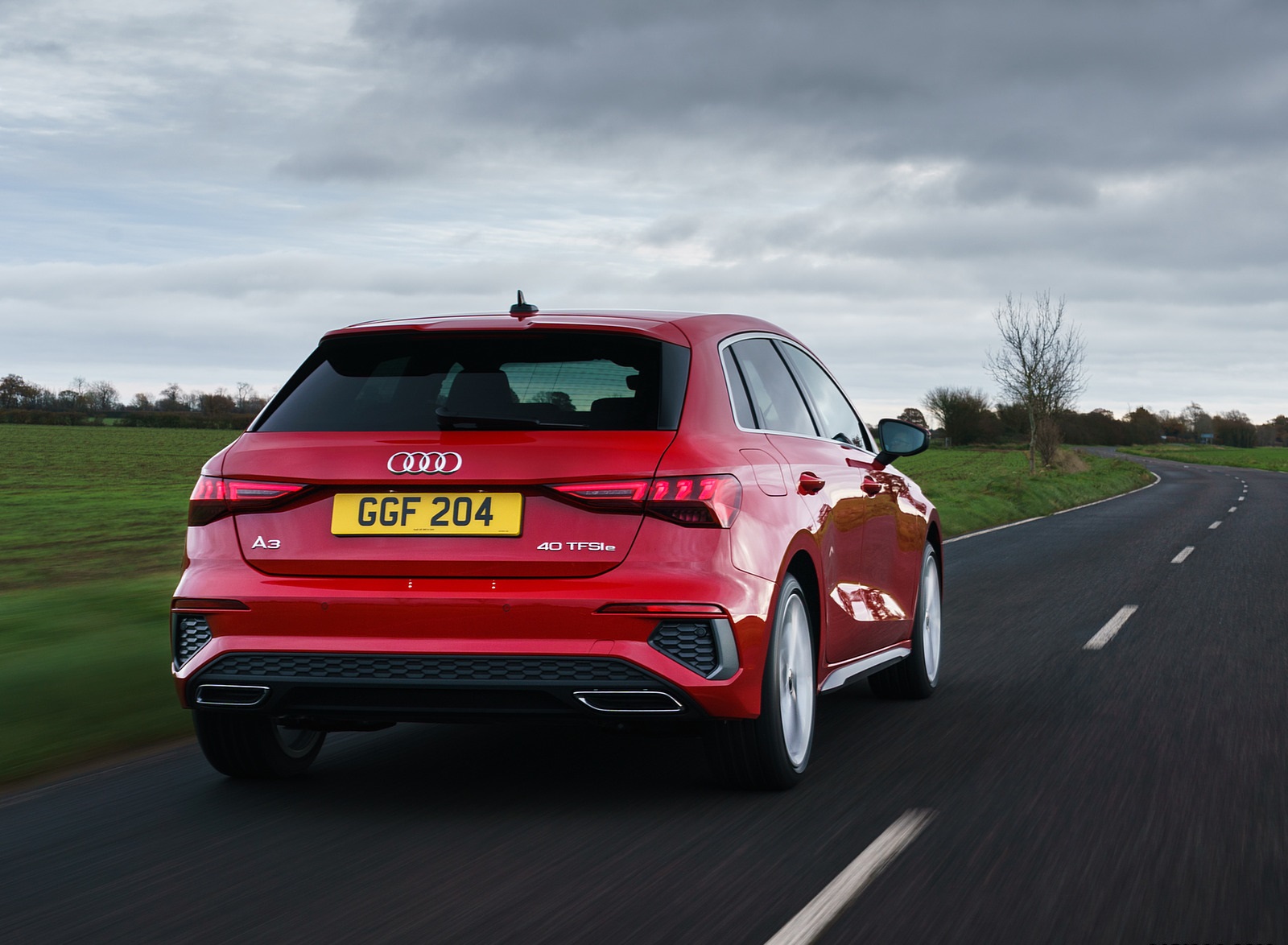 2021 Audi A3 Sportback TFSI e Plug-In Hybrid (UK-Spec) Rear Wallpapers  (15)