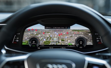 2021 Audi A6 50 TFSI e (UK-Spec) Digital Instrument Cluster Wallpapers 450x275 (58)