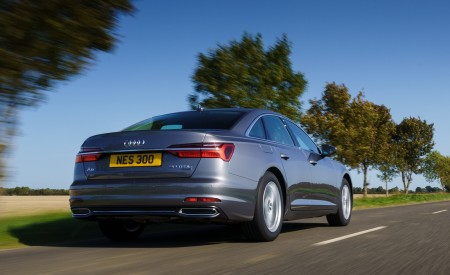 2021 Audi A6 50 TFSI e (UK-Spec) Rear Three-Quarter Wallpapers  450x275 (7)