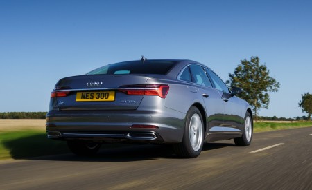 2021 Audi A6 50 TFSI e (UK-Spec) Rear Three-Quarter Wallpapers  450x275 (3)