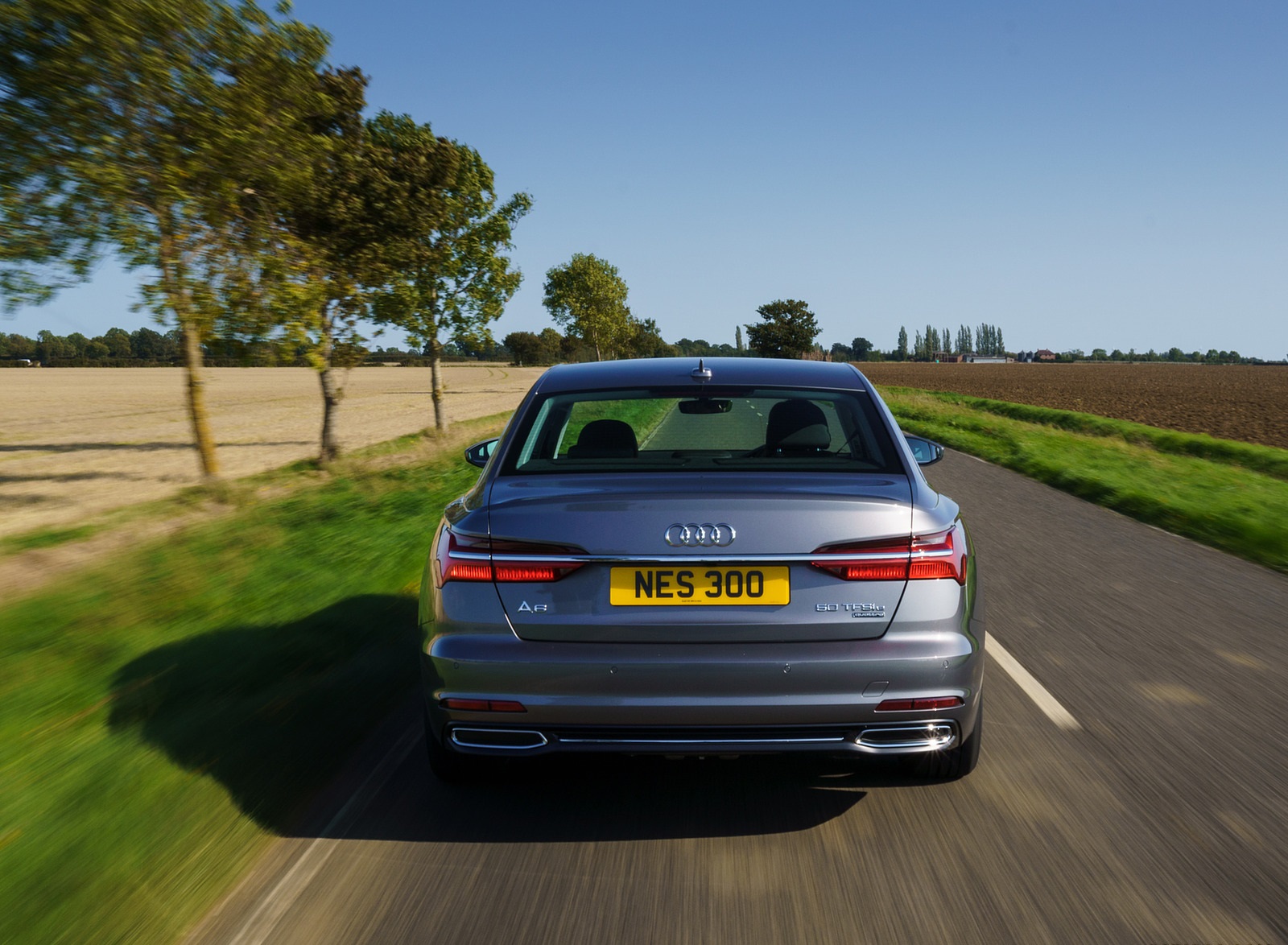 2021 Audi A6 50 TFSI e (UK-Spec) Rear Wallpapers  (12)