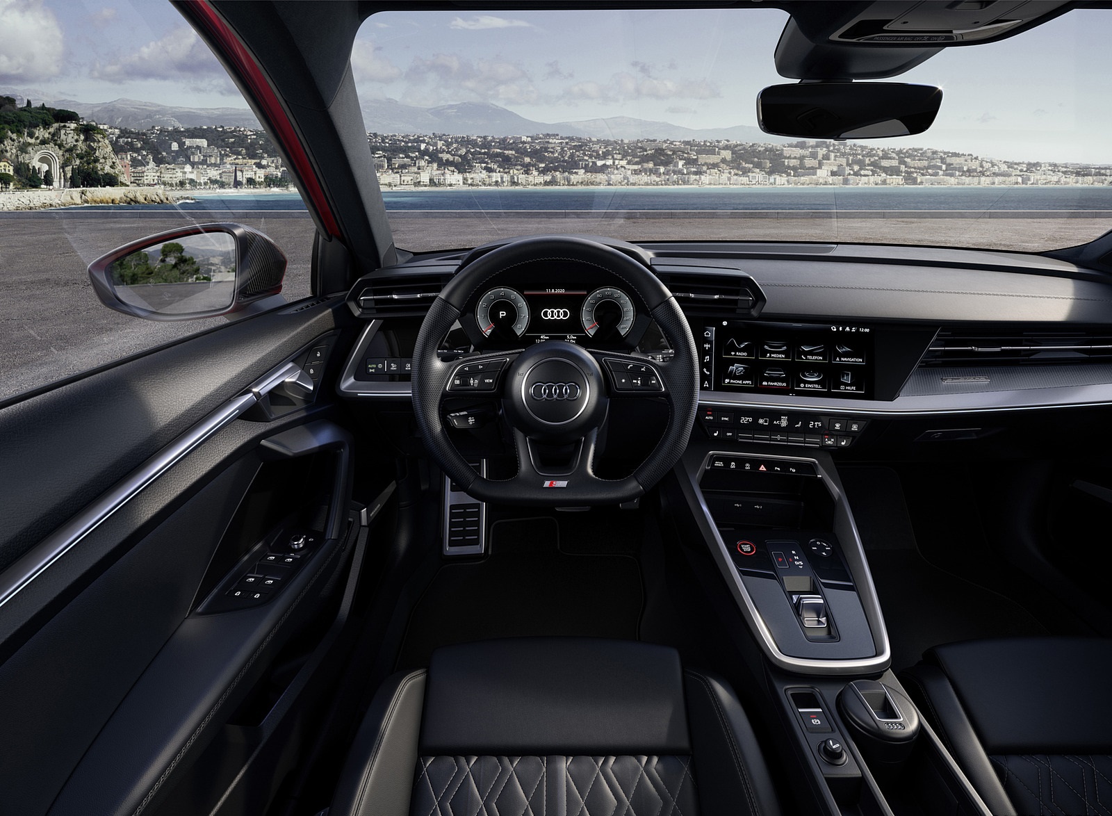 2021 Audi S3 Sedan Interior Cockpit Wallpapers (15)