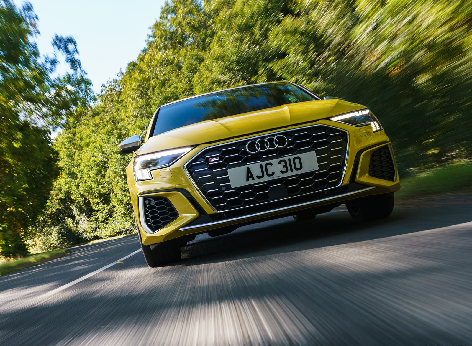 2021 Audi S3 Sportback (UK-Spec) Front Wallpapers  (15)