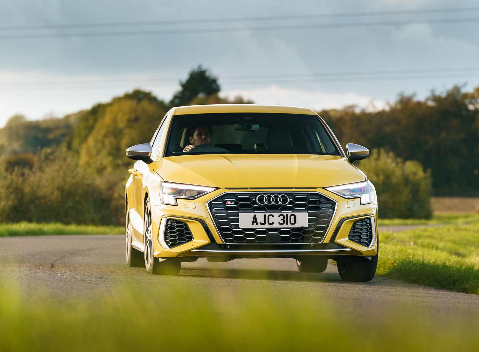 2021 Audi S3 Sportback (UK-Spec) Front Wallpapers  (11)