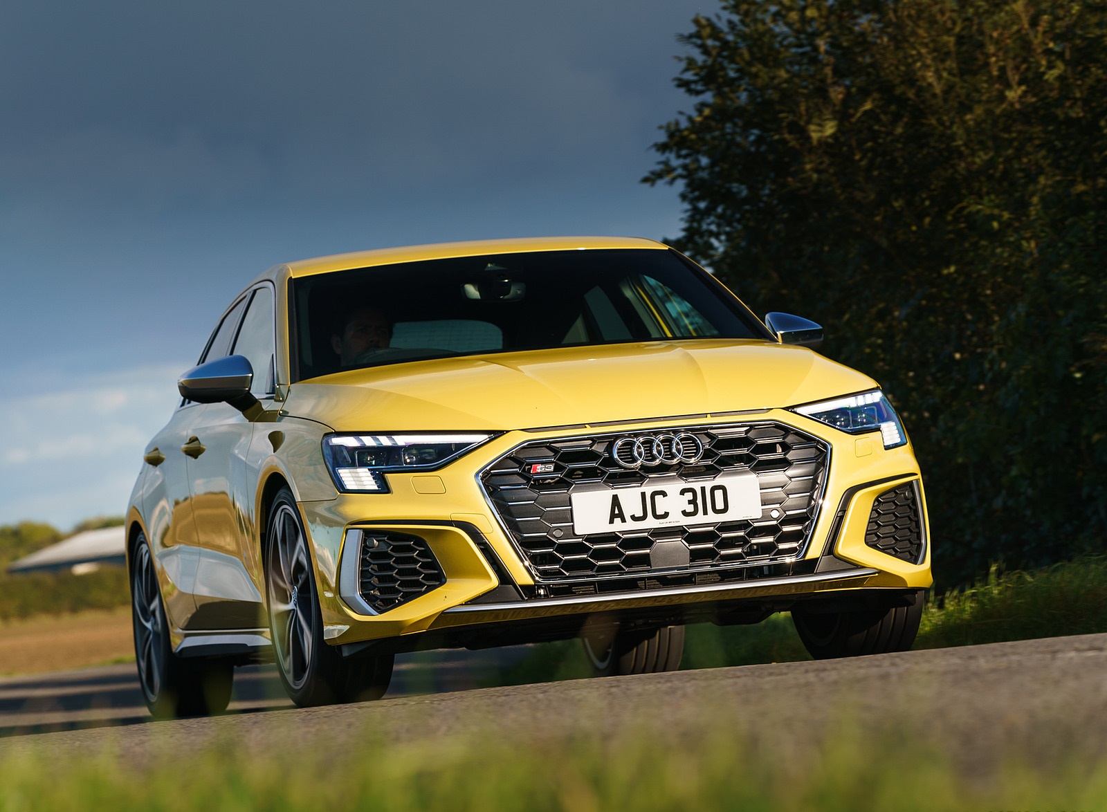 2021 Audi S3 Sportback (UK-Spec) Front Wallpapers  (12)