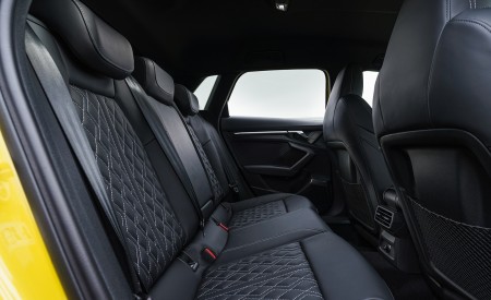 2021 Audi S3 Sportback (UK-Spec) Interior Rear Seats Wallpapers 450x275 (92)