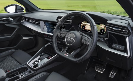 2021 Audi S3 Sportback (UK-Spec) Interior Steering Wheel Wallpapers 450x275 (93)