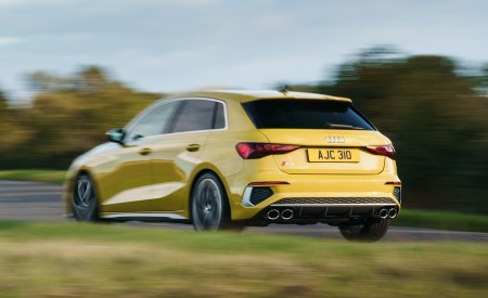 2021 Audi S3 Sportback (UK-Spec) Rear Three-Quarter Wallpapers 450x275 (6)