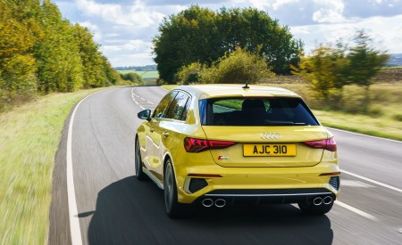 2021 Audi S3 Sportback (UK-Spec) Rear Wallpapers  450x275 (17)