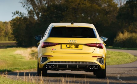 2021 Audi S3 Sportback (UK-Spec) Rear Wallpapers  450x275 (18)